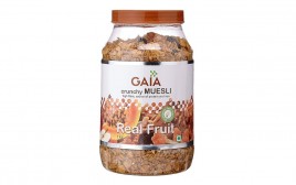 Gaia Crunchy Muesli Real Fruit   Box  1 kilogram